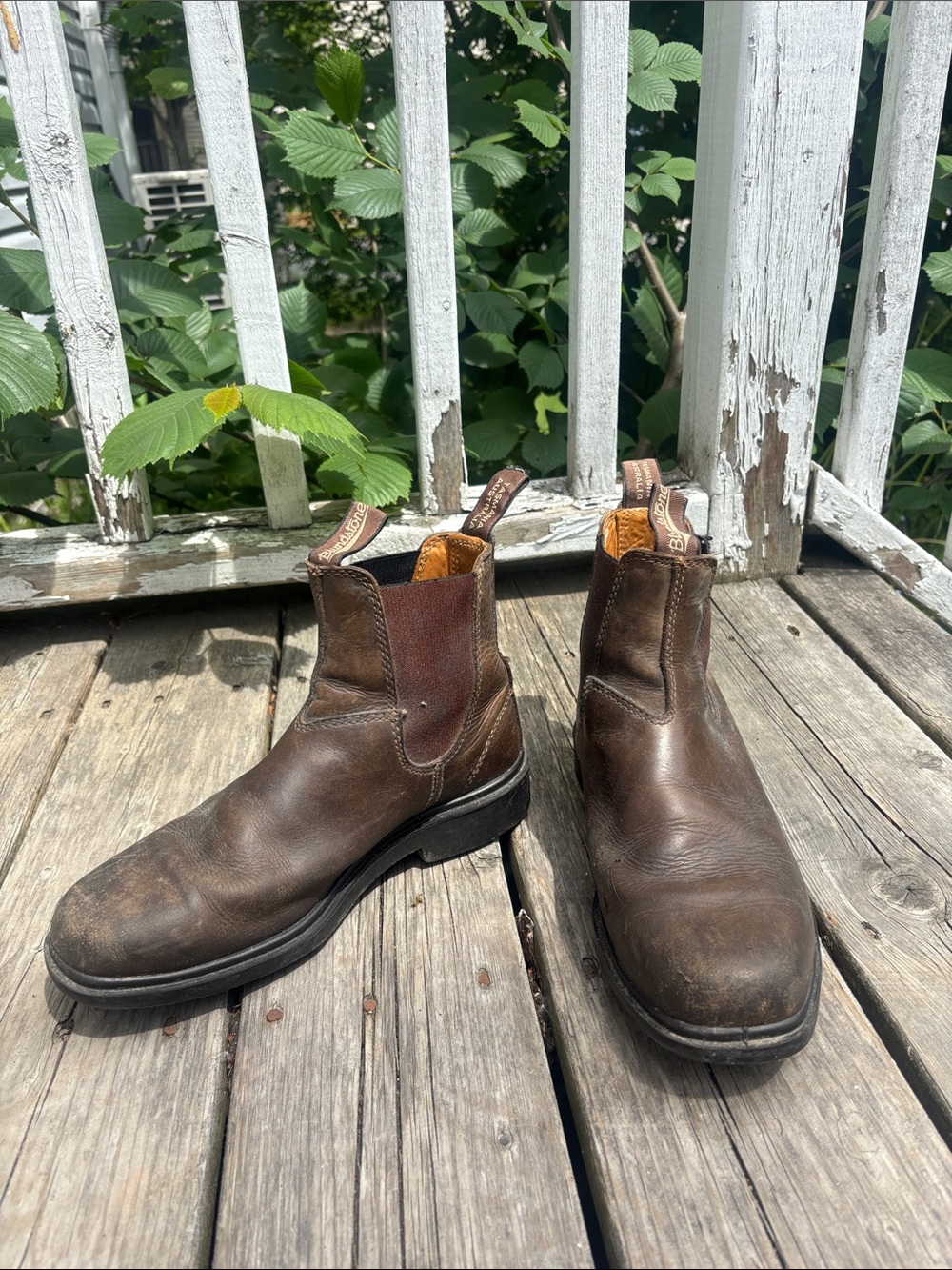 Blundstone classic brown boots size 5